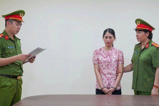 Khởi tố, bắt tạm giam nữ kế toán trung tâm trợ giúp xã hội tỉnh