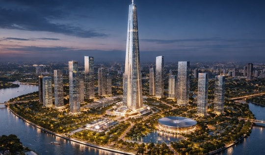 Việt Nam sẽ xây dựng tháp chọc trời 500m nằm ở lõi trung tâm tài chính quốc tế: Thuộc khu đất vàng của đô thị giàu có nhất cả nước, vốn đầu tư hàng tỷ USD