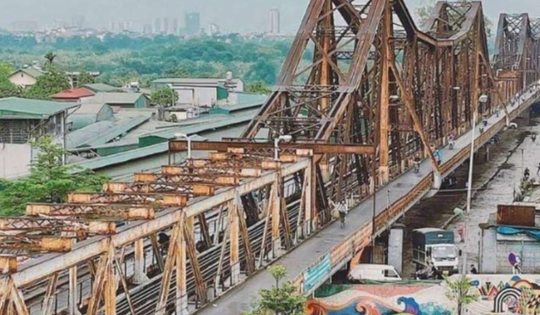 Chưa đầy 1 tháng nữa, cây cầu thép có tuổi đời lớn nhất Việt Nam chính thức thông xe trở lại