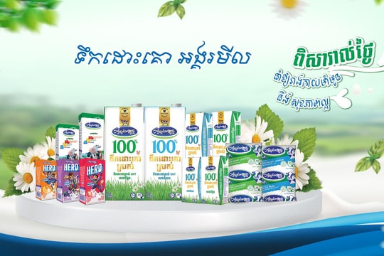 Người Campuchia ngày càng chuộng sữa Việt, giúp công ty thuộc Vinamilk tăng trưởng doanh thu gấp 3 lần