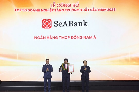SeABank lần thứ 7 vào FAST500, củng cố nền tảng tăng trưởng bền vững
