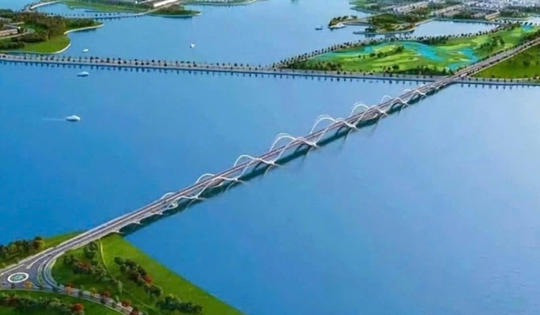 Cầu vượt biển gần 4.000 tỷ tại miền Tây chậm tiến độ