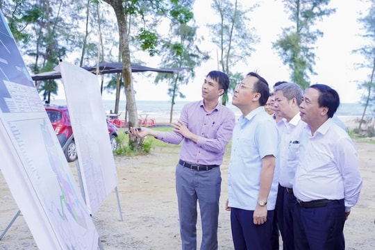 Lãnh đạo Bộ Công Thương thị sát siêu dự án nhiệt điện gần 60.000 tỷ, chỉ đạo nóng trước giờ G khởi công