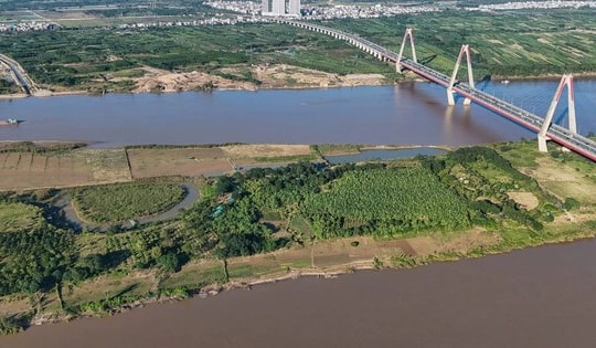 Hà Nội dự kiến di dời, quy hoạch toàn bộ khu dân cư ngoài đê sông Hồng