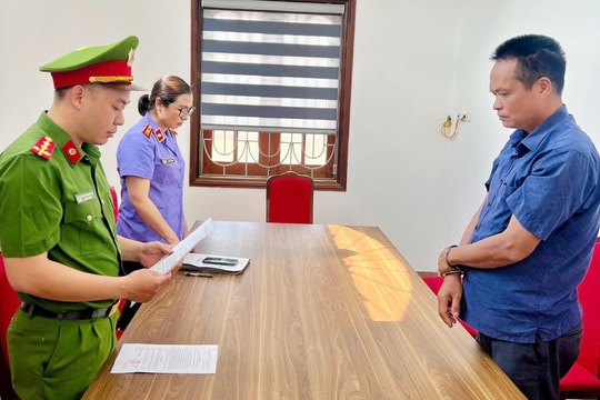 Bắt tạm giam cựu cán bộ địa chính Vũ Bá Đoạt