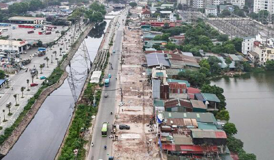 Chính thức tái khởi động tuyến đường 3.400 tỷ ‘đắp chiếu’ 10 năm giữa lòng Hà Nội