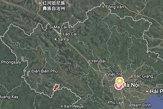 Động đất rung chuyển Sơn La