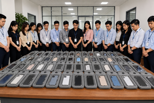 Công ty tịch thu điện thoại của nhân viên trong giờ làm việc