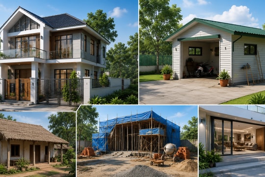 Loạt công trình này sẽ được miễn giấy phép xây dựng theo quy định mới nhất