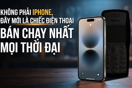 Không phải iPhone, chiếc điện thoại ‘cùi bắp’ này mới là vua doanh số mọi thời đại