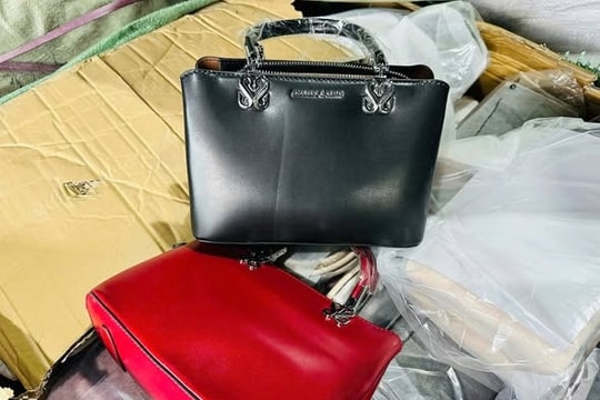 Phát hiện, thu giữ 4.350 túi xách, giày, thắt lưng thương hiệu nổi tiếng ngay tại cửa khẩu