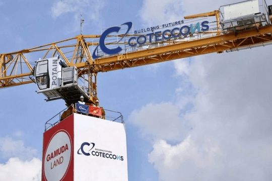 Coteccons (CTD) mất cổ đông lớn, cổ phiếu lao dốc mạnh sau 4 phiên