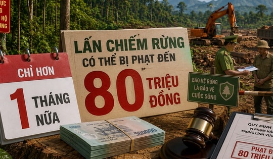 Từ 25/6, người dân sẽ bị phạt nặng nếu lấn, chiếm loại đất này