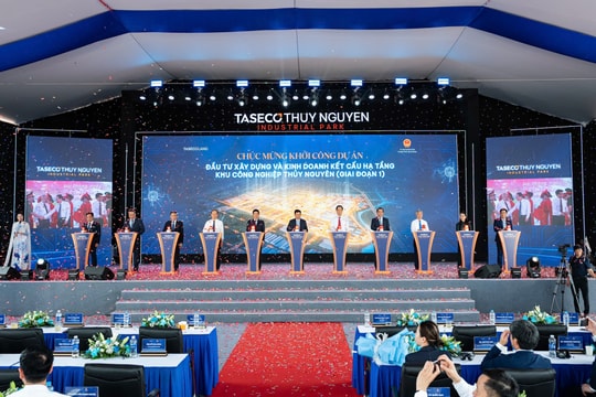 Taseco Land (TAL) chính thức khởi công KCN Thủy Nguyên quy mô 4.000 tỷ đồng