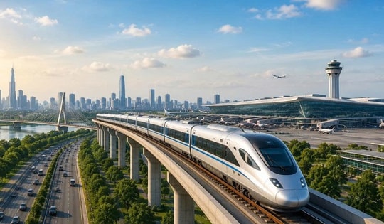 Chưa đầy 2 tháng nữa, tuyến đường sắt kết nối TP. HCM tới sân bay Long Thành sẽ chính thức khởi công