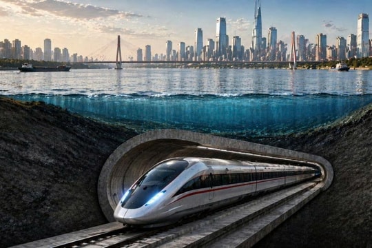 Đề xuất đào hầm, xây siêu đường sắt dưới biển dài hơn 120km nối 2 bán đảo, rút ngắn hành trình 7 giờ xuống còn khoảng 40 phút