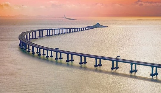 Siêu cầu vượt biển dài nhất thế giới nối liền 3 vùng đất: Cầu - đảo - hầm hội tụ trong một công trình gần 19 tỷ USD