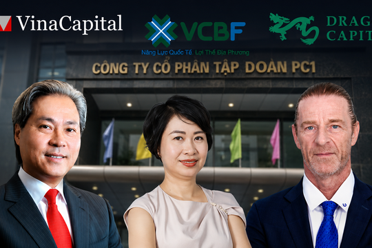 Dragon Capital, VinaCapital, VCBF, Mirae Asset dẫn đầu nhóm 14 quỹ đầu tư rời PC1 trước khi Chủ tịch bị khởi tố