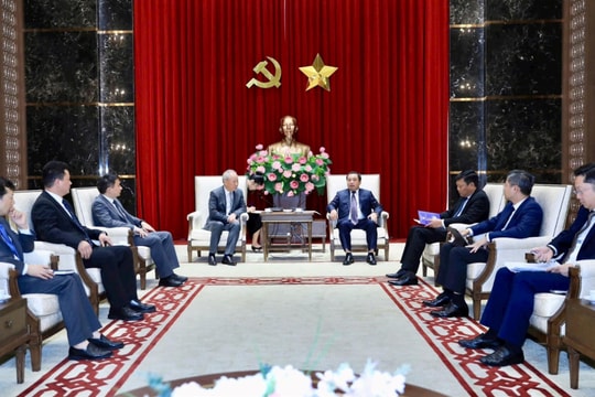 Hà Nội đề nghị nhà thầu Trung Quốc đẩy nhanh hoàn thiện các dự án hạ tầng, không để chậm tiến độ
