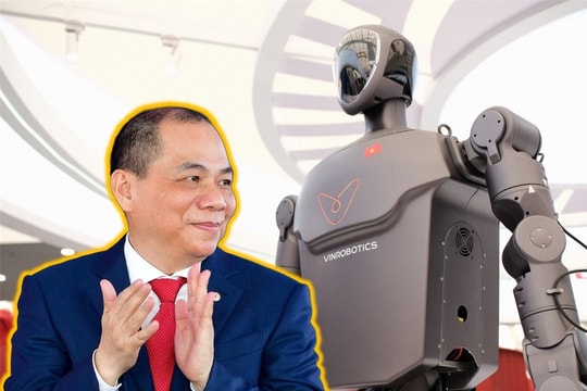 Robot của tỷ phú Phạm Nhật Vượng đã có thể làm việc như người mà không cần học trước, mang vật nặng mà chưa robot nào trên thế giới làm được