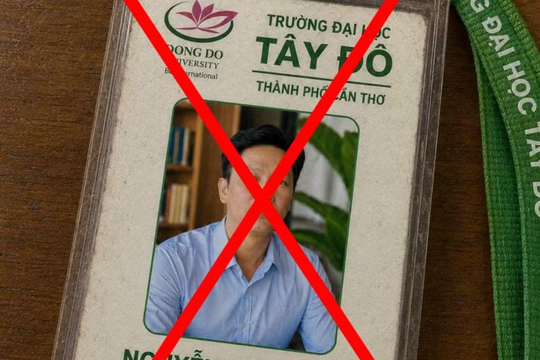 Một trường đại học lớn bị giả mạo