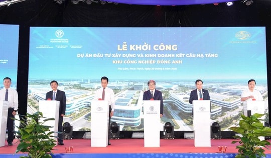 Hà Nội khởi công khu công nghiệp sinh thái - công nghệ cao hơn 6.300 tỷ tại cửa ngõ phía Bắc