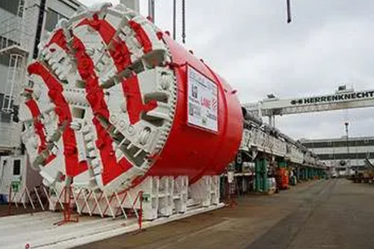 Mua máy đào hầm TBM hiện đại để thi công đường hầm chống tràn nước thải