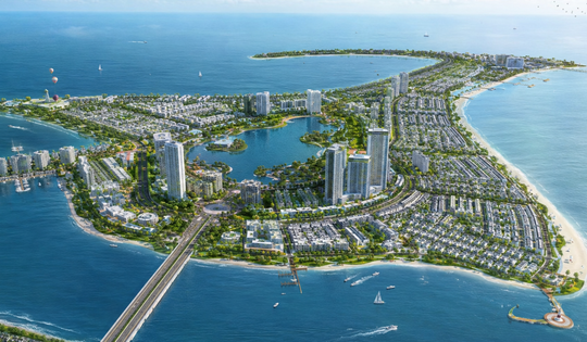 Việt Nam sắp có thêm khu đô thị lấn biển, tọa lạc tại phường đông dân nhất cả nước