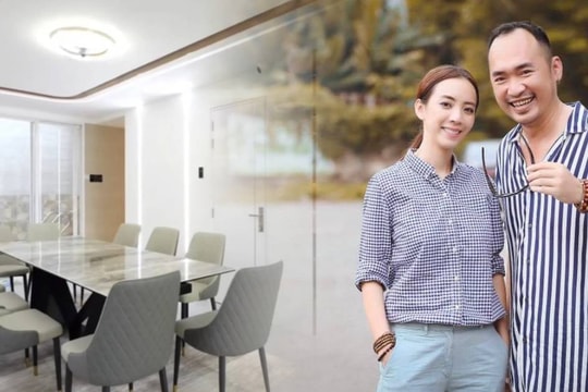 Căn biệt thự 4 tầng hiện đại ở ngoại ô TP. HCM của cặp đôi hài đình đám showbiz Việt: Kiến trúc tối giản, không gian mở thoáng đãng