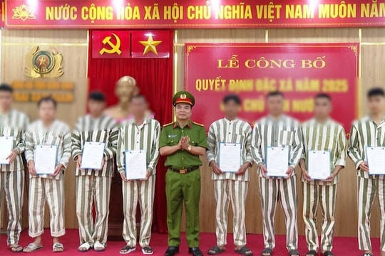 Người từng sử dụng ma túy không được đặc xá năm 2026