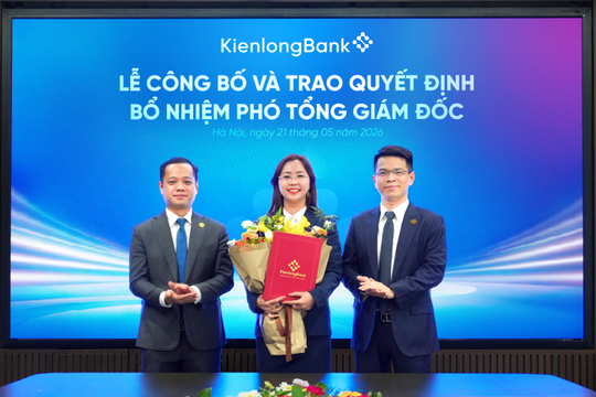Chân dung nữ tướng vừa được bổ nhiệm làm Phó Tổng Giám đốc KienlongBank
