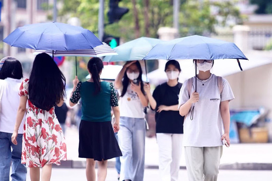 Miền Bắc, miền Trung tăng nhiệt mạnh