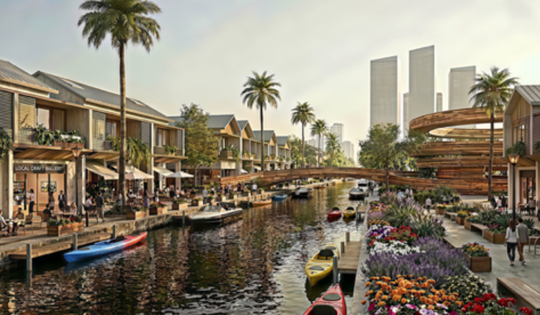 Việt Nam sắp có tổ hợp giải trí đêm quy mô quốc tế lấy cảm hứng từ Clarke Quay của Singapore, tọa lạc bên bờ vịnh di sản thế giới của đất nước