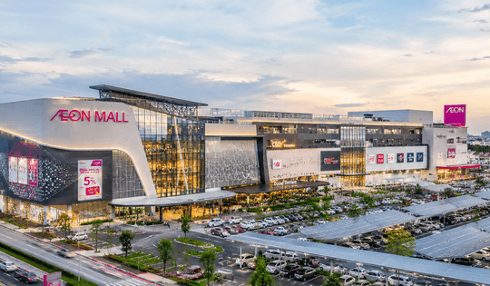 Tỉnh được mệnh danh là ‘Việt Nam thu nhỏ’ sẽ có trung tâm thương mại quốc tế Aeon Mall, quy mô lên tới 100.000m2