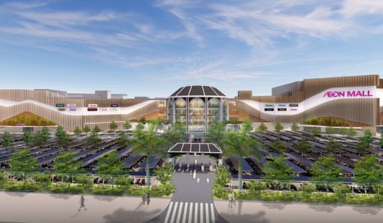 Thành phố đáng sống nhất Việt Nam đón trung tâm thương mại AEON Mall thứ 2 quy mô hơn 4.300 tỷ đồng