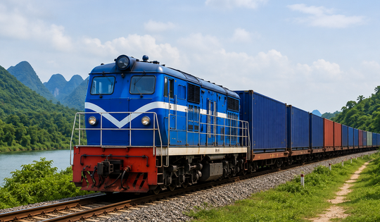 Chính thức vận hành tuyến logistics đường sắt mới kết nối Việt Nam – Trung Quốc