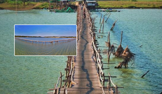 Độc đáo cây cầu gỗ dài nhất Việt Nam: Gắn với truyền thuyết linh thiêng, mỗi năm được 'tái sinh' một lần