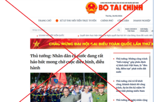 Công bố 20 website giả mạo Bộ Tài chính, người dân tuyệt đối không truy cập!