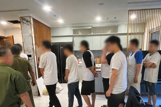 Phát hiện 11 người nước ngoài có dấu hiệu hoạt động tội phạm tại chung cư cao cấp