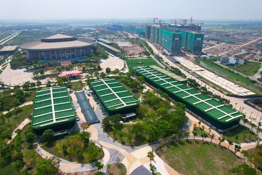Việt Nam chính thức có công viên thể thao quy mô 22ha, sở hữu cụm sân pickleball lớn nhất cả nước