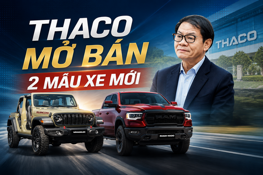 Thaco chính thức mở bán 2 mẫu xe mới sau một năm xuất hiện tin đồn
