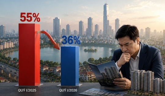 Lượng mua giảm từ 55% xuống 36%: Điều gì đang khiến người mua bất động sản chùn tay?