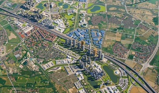 Hà Nội sắp có khu đô thị đa mục tiêu 60.500 tỷ với mô hình mới mẻ, khác biệt truyền thống