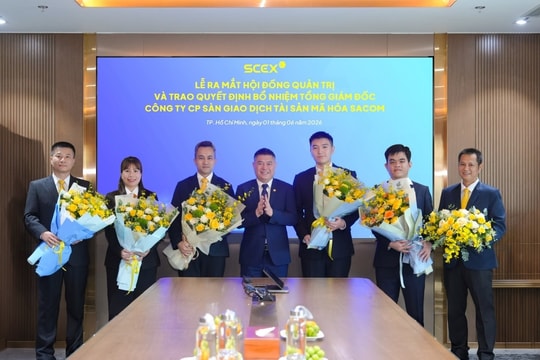 Con trai ông Nguyễn Đức Thụy làm Phó Chủ tịch Sàn tiền số Sacom (SCEX)