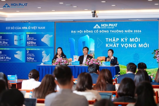 Ngày mai (3/6), gần 600 tỷ đồng sẽ chảy về túi 2.300 cổ đông Nông nghiệp Hòa Phát (HPA)
