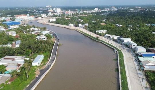 Một tỉnh nhỏ bé phía Nam sắp có tuyến đường ven sông gần 2.000 tỷ
