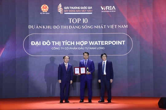 Nam Long (NLG) được vinh danh tại 3 hạng mục của Giải thưởng Quốc gia Bất động sản Việt Nam 2026