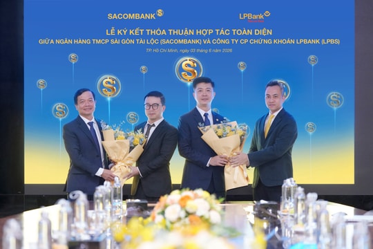 SACOMBANK (STB) và LPBS ký kết hợp tác toàn diện, gia tăng tiện ích và trải nghiệm cho khách hàng