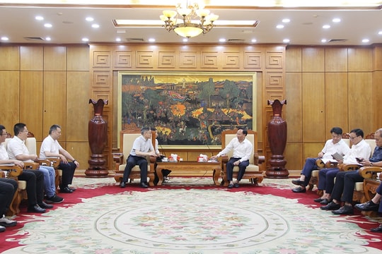 Tập đoàn Trung Quốc có doanh thu 9 tỷ USD muốn mở rộng đầu tư, lãnh đạo tỉnh lập tức ra chỉ đạo