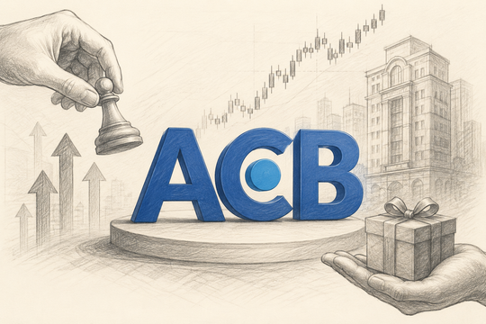 ACB - Tâm điểm bán ròng của khối tự doanh trước thềm chia cổ tức